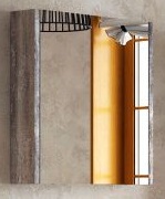 Corozo Зеркало-шкаф Верона 65 антик – фотография-1
