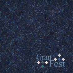 Granfest Смеситель для кухни GF 1774 синий, с выдвижным изливом – фотография-2