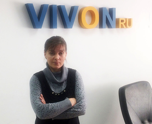 Ведущий консультант отдела продаж интернет-магазина ВИВОН Светлана Медведева