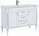 Aquanet Комплект мебели Селена 120 белая/патина серебро – фотография-18