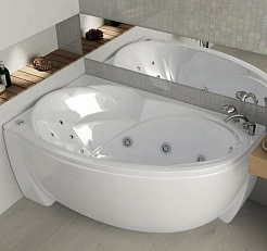 Aquatek Акриловая ванна Бетта 170 L с гидромассажем + массаж спины – фотография-4