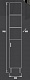 Onika Пенал для ванной Тимбер 30.01 серый матовый/дуб сонома – фотография-6