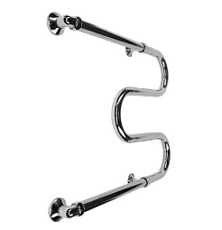 Terminus Полотенцесушитель водяной М-образный, бесшовная труба, М Б/Ш 500*500 – фотография-3
