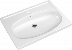 Aquanet Мебель для ванной Рондо 60 белый (1 ящик) – фотография-10