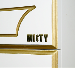 Misty Тумба с раковиной Монако 100 белая патина – фотография-6