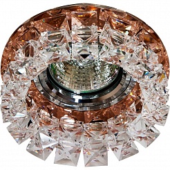 Feron Встраиваемый светильник с LED CD2929 коричневый,прозрачный – фотография-1
