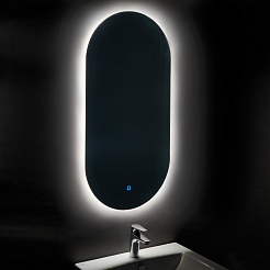 Акватон Мебель для ванной Марбл 60 Одри Soft подвесная слэйт/белая матовая – фотография-16