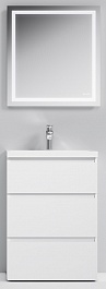 Am.Pm Мебель для ванной Gem S 60 белый глянец,напольная, с 3 ящиками – фотография-1