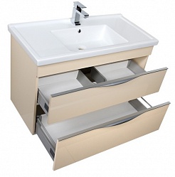 Aquanet Мебель для ванной "Эвора 100" сливочная – фотография-8