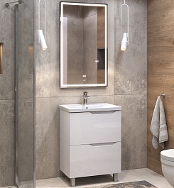 Vigo Мебель для ванной Neo 600-0-2 белая – фотография-1