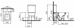 Vitra Унитаз-компакт S20 9800B003-7204 с микролифтом – фотография-4