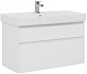 Aquanet Мебель для ванной Nova Lite 100 2 ящика, белая – картинка-17