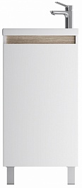 Am.Pm Тумба с раковиной X-Joy 45 белый глянец, напольная – фотография-1