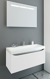 Aqwella Мебель для ванной Верона 80 белая – фотография-4