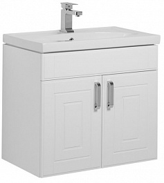 Aquanet Мебель для ванной Рондо 60 белый (дверцы) – фотография-8