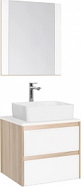 Style Line Мебель для ванной Монако 60 Plus ориноко/белое лакобель – фотография-1