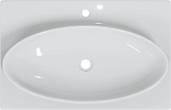 СанТа Мебель для ванной с раковиной-столешницей Вегас 70 подвесная белая – фотография-6