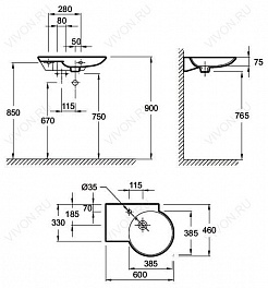 Jacob Delafon Раковина Formilia Spherik E4501 R – фотография-4