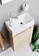 Aqwella Мебель для ванной Леон-МР 40 дуб сонома – фотография-10