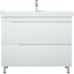 Corozo Мебель для ванной Юта 100 белая – фотография-6
