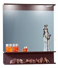 Бриклаер Мебель для ванной Чили 80 венге – фотография-4