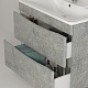 Водолей Мебель для ванной Adel 100 горный камень – фотография-16