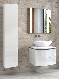 Vigo Мебель для ванной Cosmo 80 подвесная белая – фотография-12