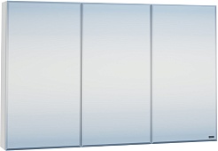 СанТа Зеркальный шкаф Стандарт 120 трельяж белый – фотография-1