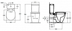 Ideal Standard Унитаз-компакт Connect E781701 с функцией биде – фотография-5