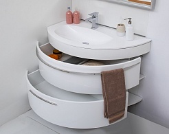 De Aqua Мебель для ванной Эскалада 100 L, зеркало Сити – фотография-4