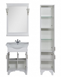 Aquanet Мебель для ванной Валенса 70 белая (180461) – фотография-4