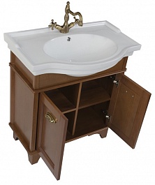 Aquanet Мебель для ванной Николь 80 орех (180515) – фотография-8