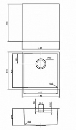 Iddis Мойка из нержавеющей стали Edifice EDI44B0i77 – фотография-3