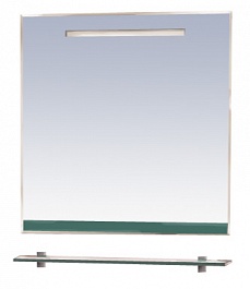 Misty Зеркало для ванной Джулия 75 зеленое – фотография-1