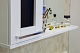 Sanflor Мебель для ванной Валлетта 80 L черное стекло – картинка-12