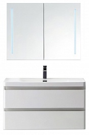 BelBagno Мебель для ванной подвесная ENERGIA-N 800 Bianco Lucido, с подсветкой – фотография-1
