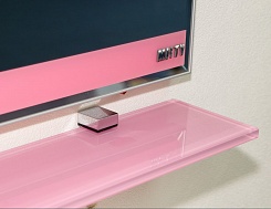 Misty Зеркало для ванной Джулия 105 розовое – фотография-2