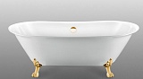 Magliezza Акриловая ванна на лапах  Ottavia   (165х76) ножки золото