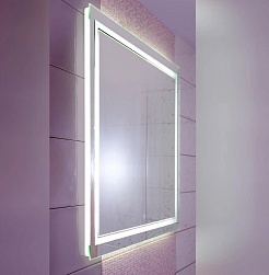Бриклаер Зеркало Эстель-2 60 LED, сенсор на корпусе – фотография-3