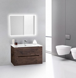 BelBagno Мебель для ванной ETNA 39 800 Rovere Moro, BTN – фотография-4