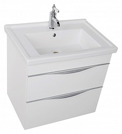Aquanet Мебель для ванной "Эвора 70" белая – фотография-8