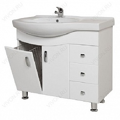 Onika Мебель для ванной "Эльбрус 82" R с б/к – фотография-3