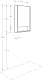 Акватон Мебель для ванной Сканди Doors 55 белая – фотография-44