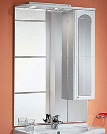 Акватон Зеркальный шкаф для ванной Эмилья 75 R – фотография-1