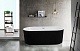 Esbano Акриловая ванна Tortuga 170x80 черная – фотография-6