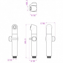 Lemark Гигиенический душ LM8075C для биде – фотография-2