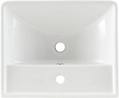 Aquanet Тумба с раковиной Вега 50 подвесная белая глянцевая – фотография-12