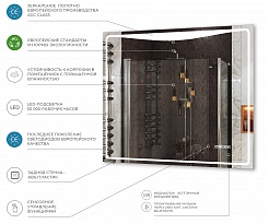 Vigo Мебель для ванной Geometry 2-600 белая/бетон – фотография-9