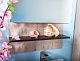 Бриклаер Мебель для ванной Карибы 50 дуб кантри/венге – картинка-11