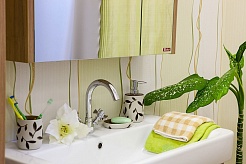 Sanflor Мебель для ванной Ларго 60 L Q 60 вяз швейцарский, белая – фотография-3